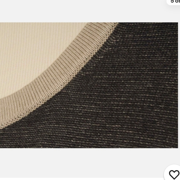 JESSICA H Heathered Gray &Tan Knit Sheath Sweater Dress Women's SizeLarge GUC - Picture 10 of 11